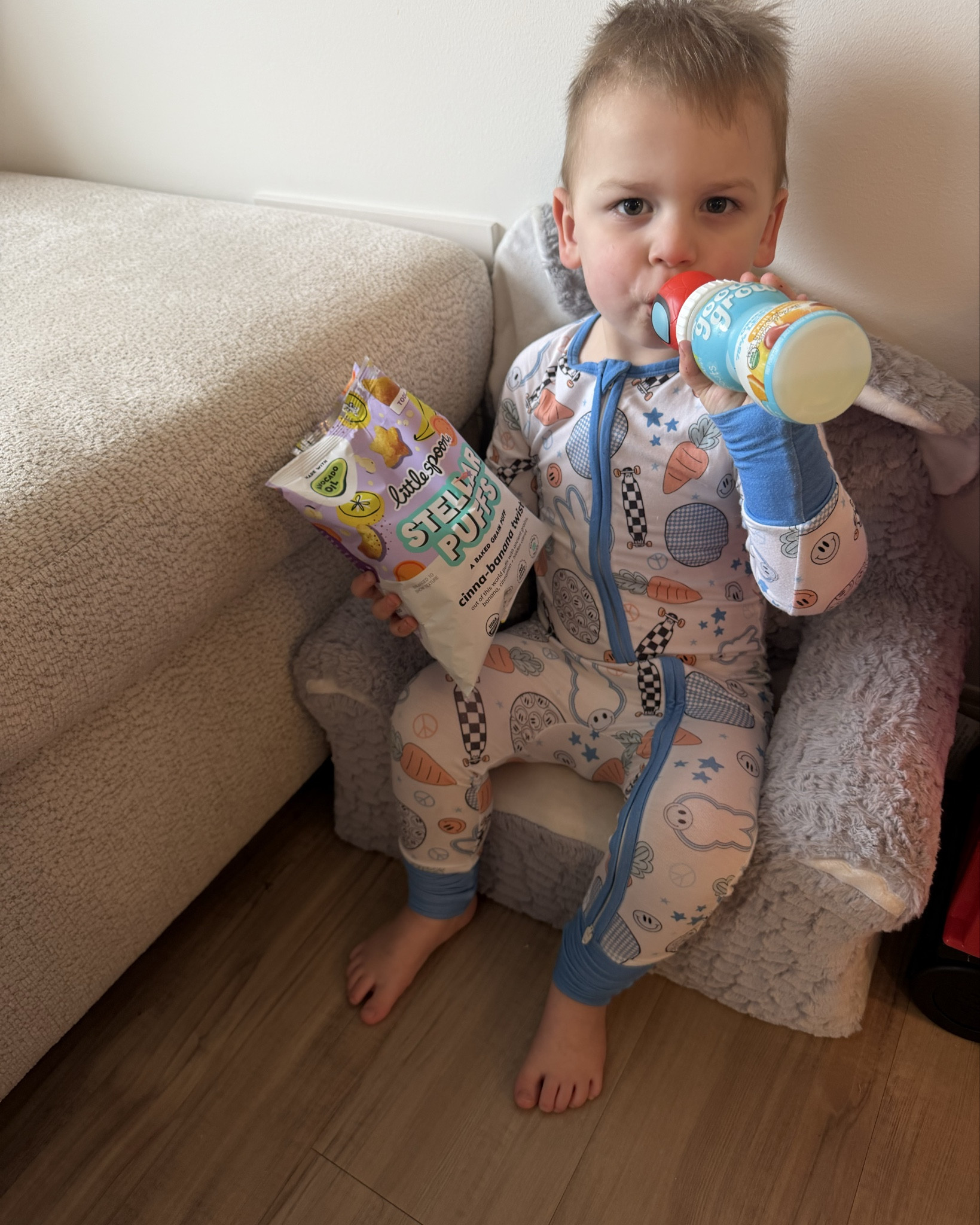Simon’s Easter snacks he had to break into this morning! Of course we had to include @Little Spoon in the Easter basket 

#LTKdayinmylife