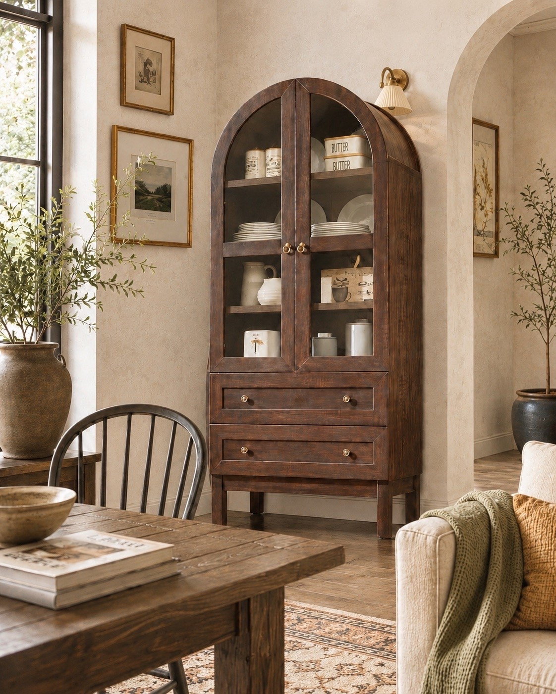 Amazon daily deal! 🤎 Loving this arched pantry cabinet from Amazon home

#LTKHome #LTKSaleAlert