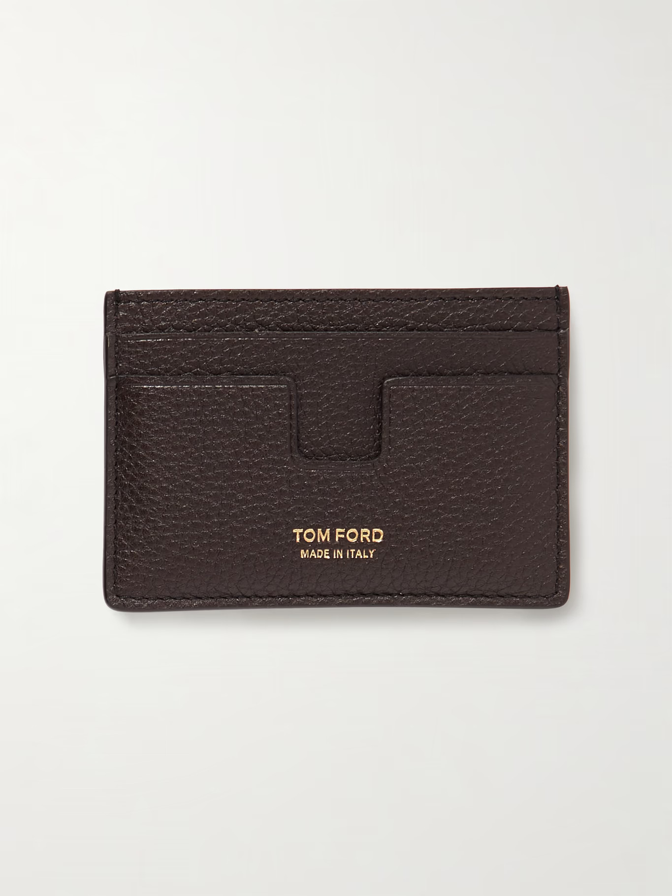 Colour-Block Full-Grain Leather Cardholder | Mr Porter (US & CA)