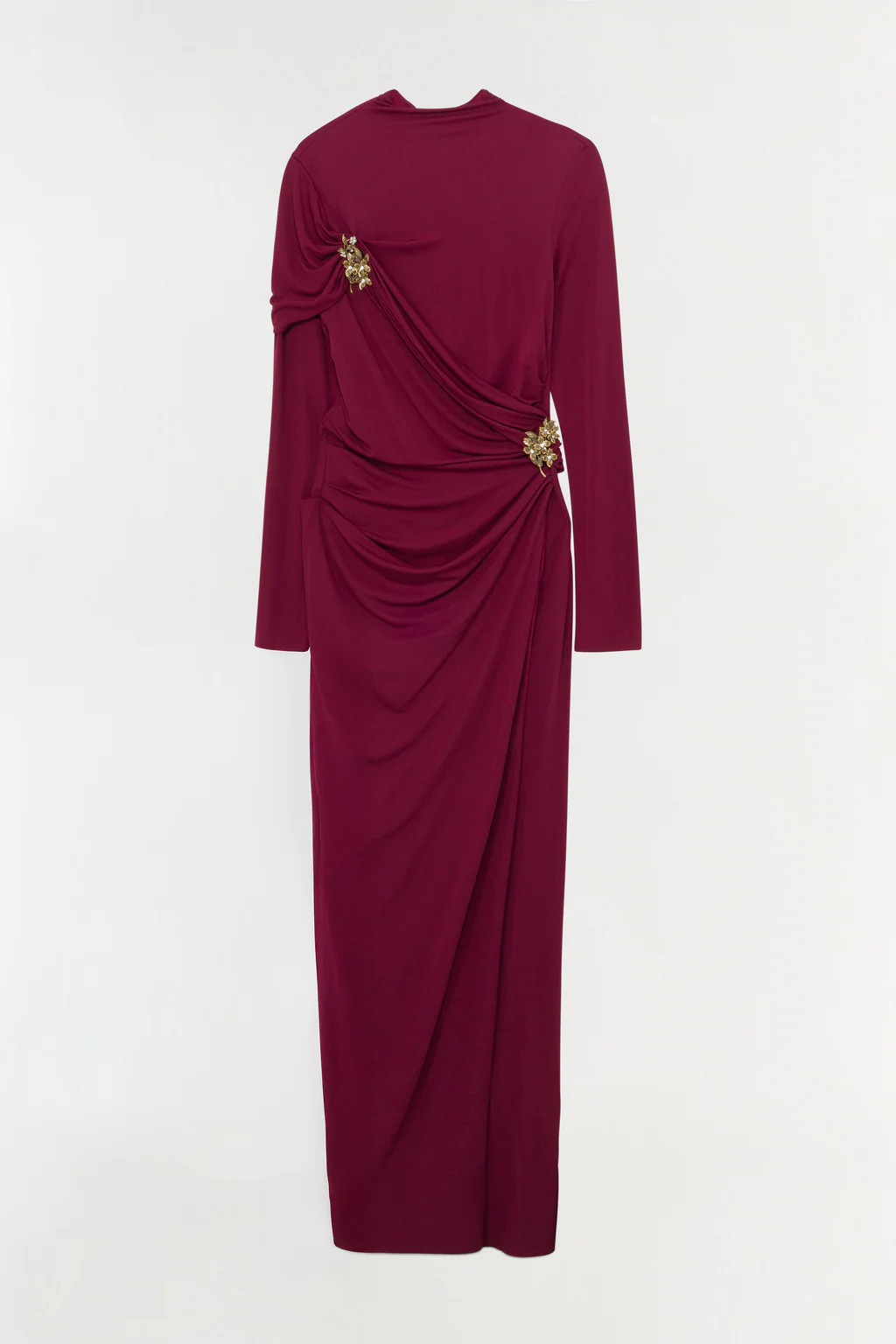 Izadora Embellished Jersey Midi Dress | Simkhai