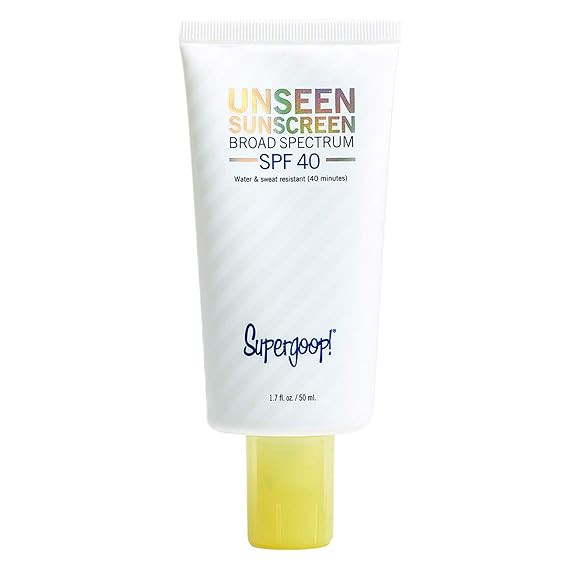 Supergoop! Unseen Sunscreen SPF 40, 1.7 oz - Oil-Free, Weightless & Invisible Broad Spectrum Face... | Amazon (US)