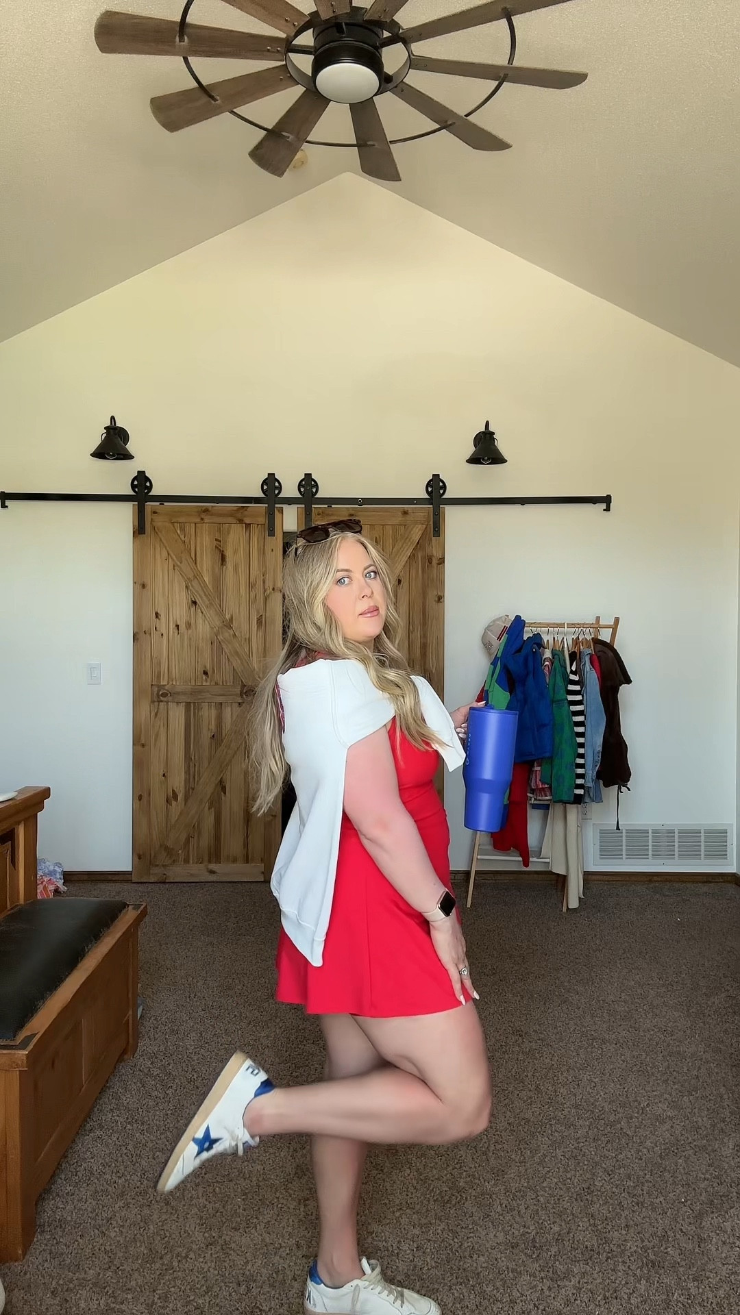 Track meet mom OOTD
Athletic dress / sports mom 


#LTKMidsize #LTKFindsUnder50 #LTKFindsUnder100