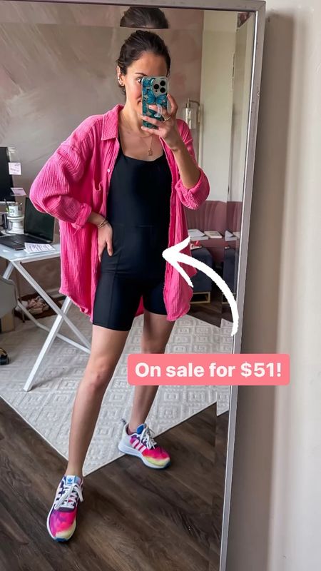 Abercrombie YPB romper - on sale for $51! 

Abercrombie sale // summer outfit // oversized button down 

#LTKSaleAlert #LTKSeasonal #LTKFitness