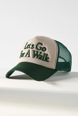 Worn/West Let's Go For a Walk Trucker Hat | Anthropologie (US)