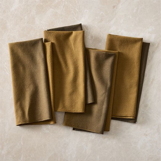 Dip-Dye Ombre Napkin Sets | West Elm (US)