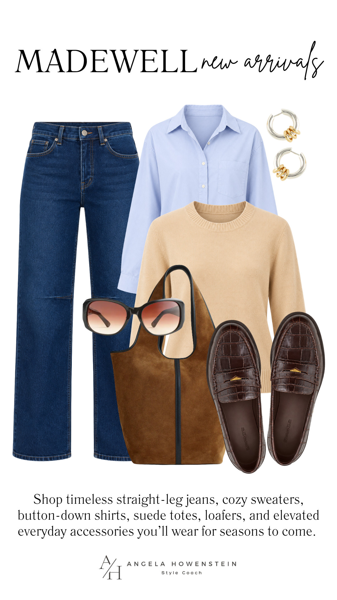 Madewell’s new arrivals are full of timeless staples you’ll wear for years. From perfectly fitting denim to classic loafers, cozy knits, and an everyday suede tote, these pieces make getting dressed this fall effortless.

👩‍💻 LTK PRO TIPS
❤️ Heart = Support my posts ;-)
🔖 Save = Get sale & restock alerts for the things you love!
📋 Lists = Keep favorites organized (List ideas: Christmas, Birthdays, and Vacations!)
📲 Share = Send lists and products to a friend (or your daughters like me).
💬 Comment = Ask me anything, and I’ll answer. ;-) 

 #LTKootd #LTKSeasonal #LTKOver40