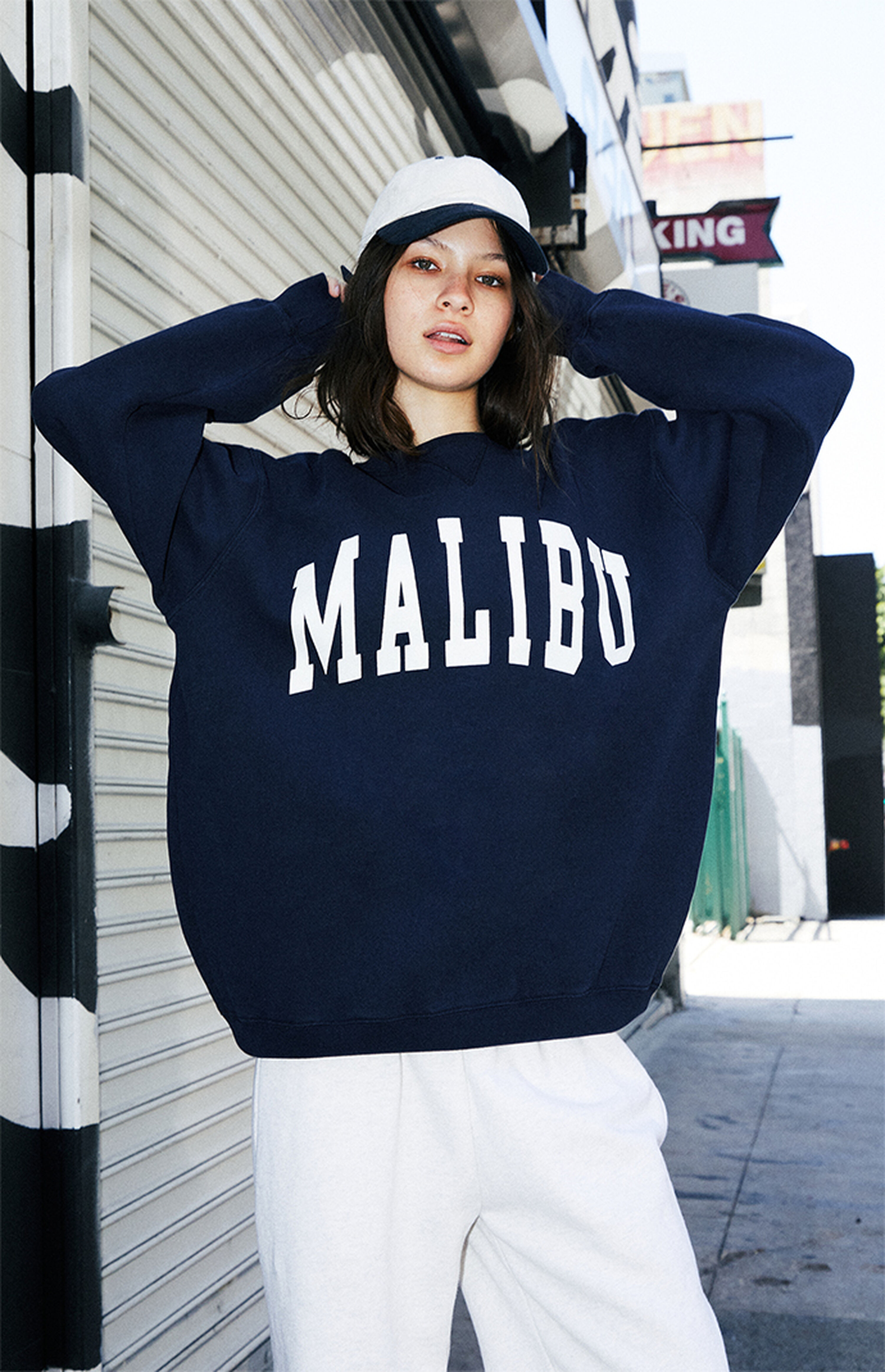 John Galt Erica Malibu Crew Neck Sweatshirt | PacSun