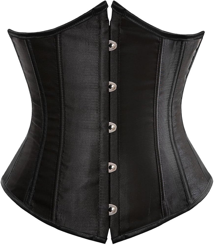 frawirshau Women's 9427 Lace Up Boned Underbust Waist Trainer Corset | Amazon (US)
