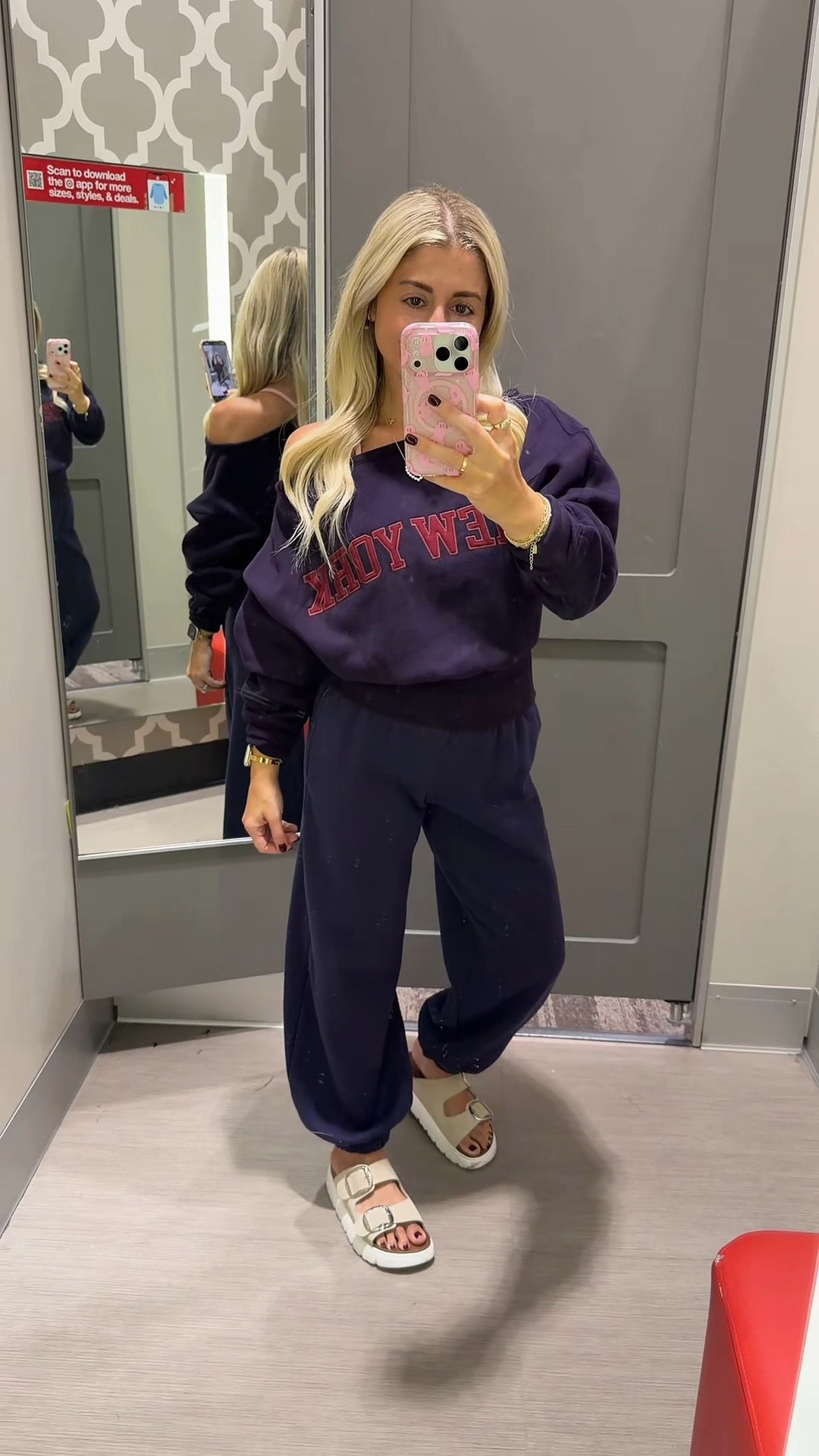 New matching set @Target 
Size small top
Xs bottoms
Sandals tts
Fall outfit

#LTKSaleAlert