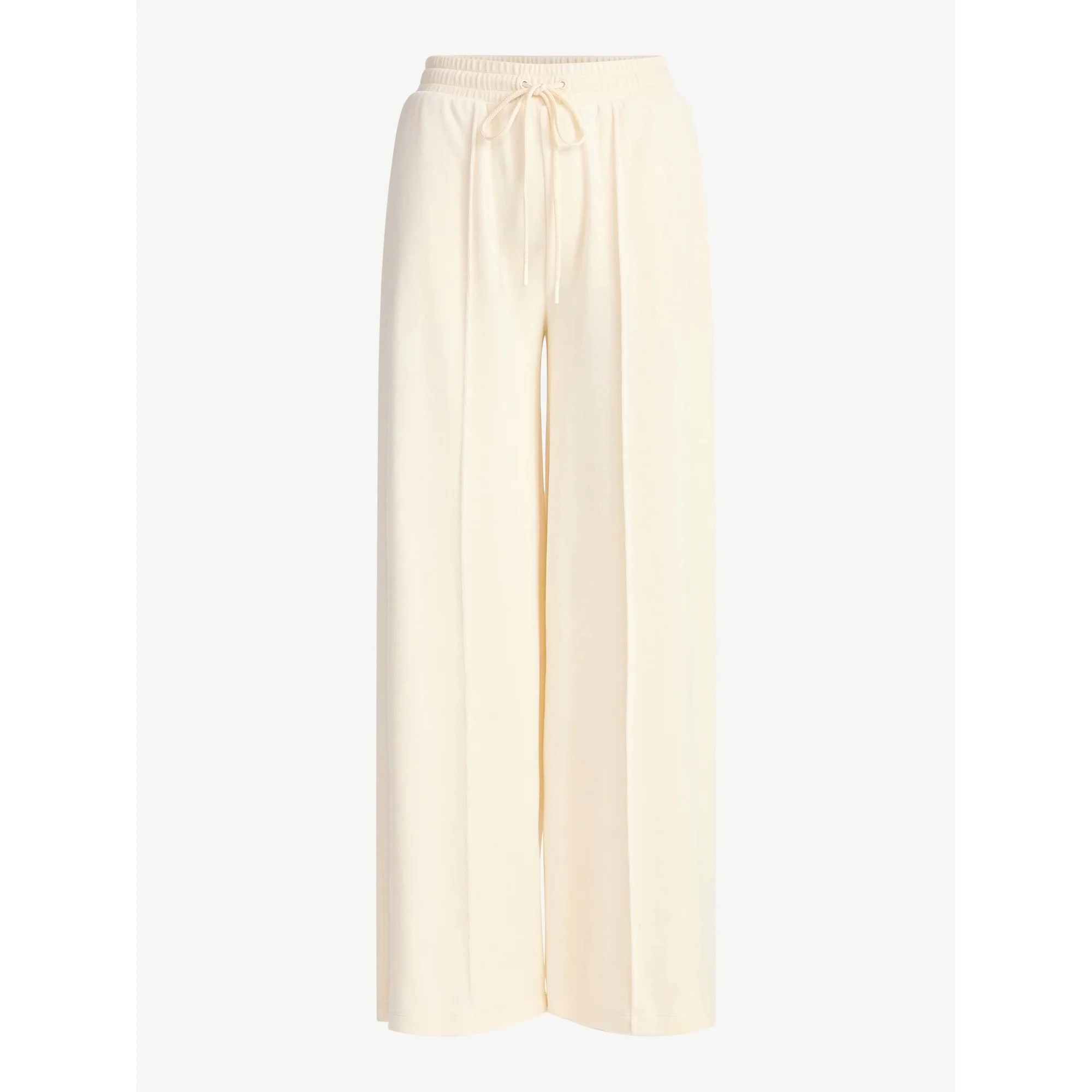 Scoop Women’s Velour Wide Leg Pants, Sizes XS-XXL | Walmart (US)