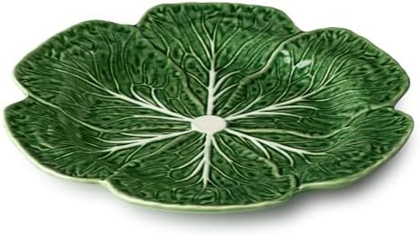 Le Jardin Cabbage 3D 13" ROUND PLATTER – Sculpted Green Cabbage Leaf Platter – Heirloom-Inspi... | Amazon (US)