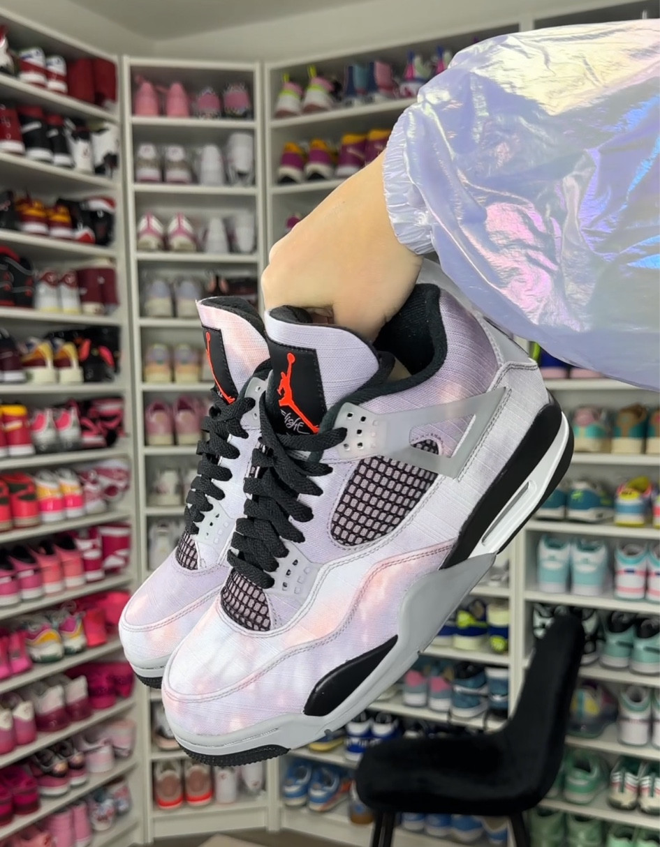 Nike Air Jordan 4 Zen Master Tie Dye 👟💜💗

#LTKStyleTip #LTKShoeCrush
