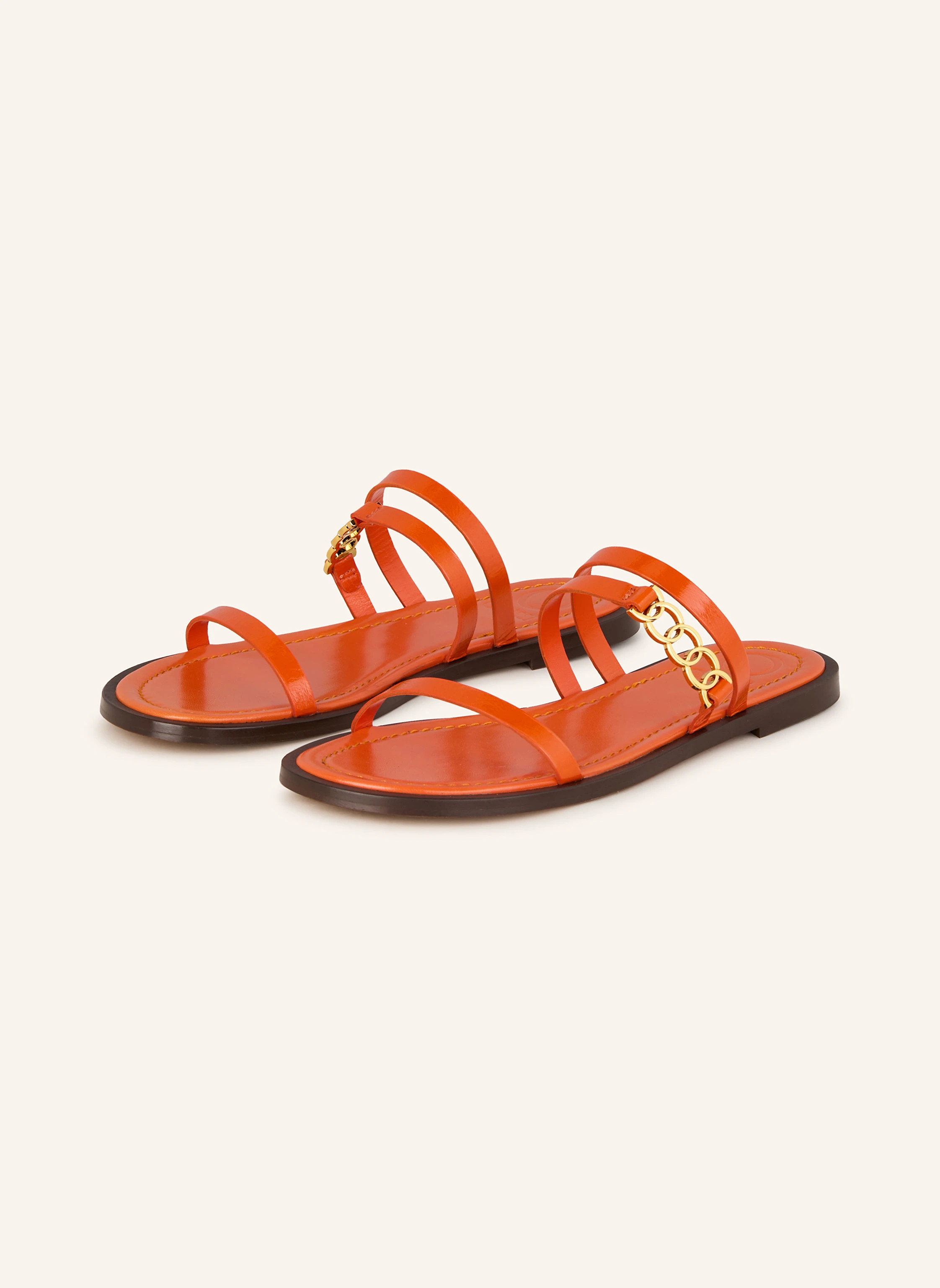 ODISSì Lackpantoletten JULIET in orange | Breuninger (DACH)