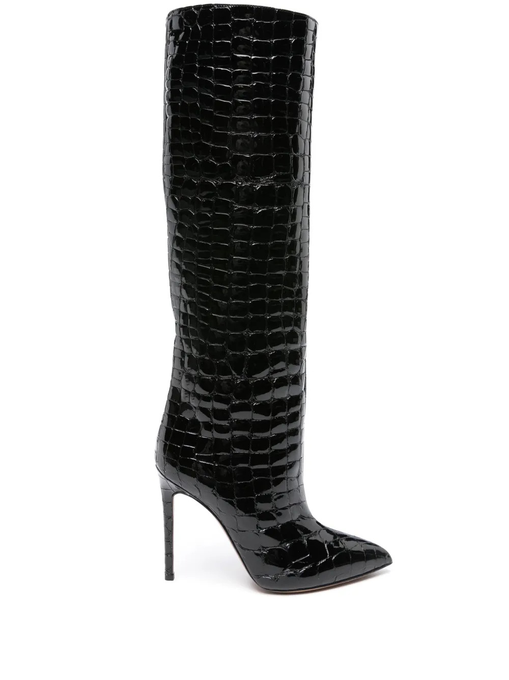 115mm crocodile-embossed leather boots | Farfetch Global