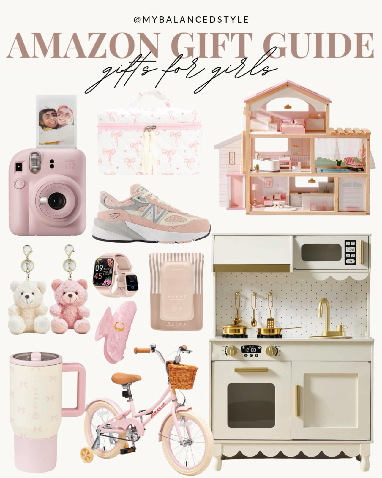 Amazon gifts for girls

Craft kits
Jewelry-making sets
Barbie and doll accessories
Magical fairy toys
Dress-up clothes
STEM learning toys
Room décor gifts
Squishmallows
Arts and coloring sets
Beginner makeup + self-care sets

#LTKHoliday #LTKKids #LTKGiftGuide