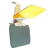 YASSUN 2-in-1 Anti-Glare Car Sun Visor and Night Day Car Visor Mirror Extender, Night Vision Anti-Da | Amazon (US)