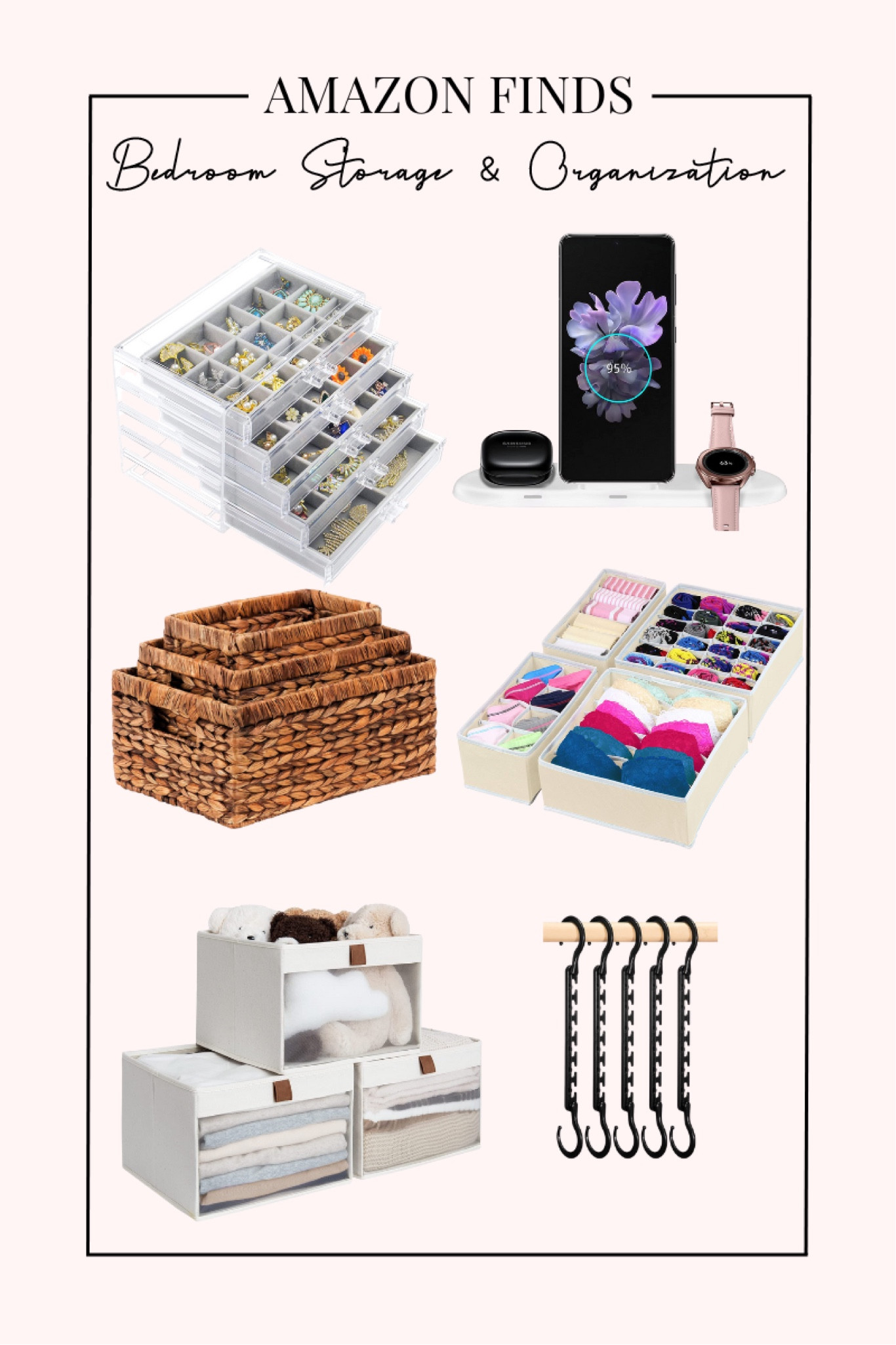 Amazon bedroom storage and organization finds! Bedroom organizers, affordable bedroom storage, clothing storage 



#LTKunder50 #LTKhome