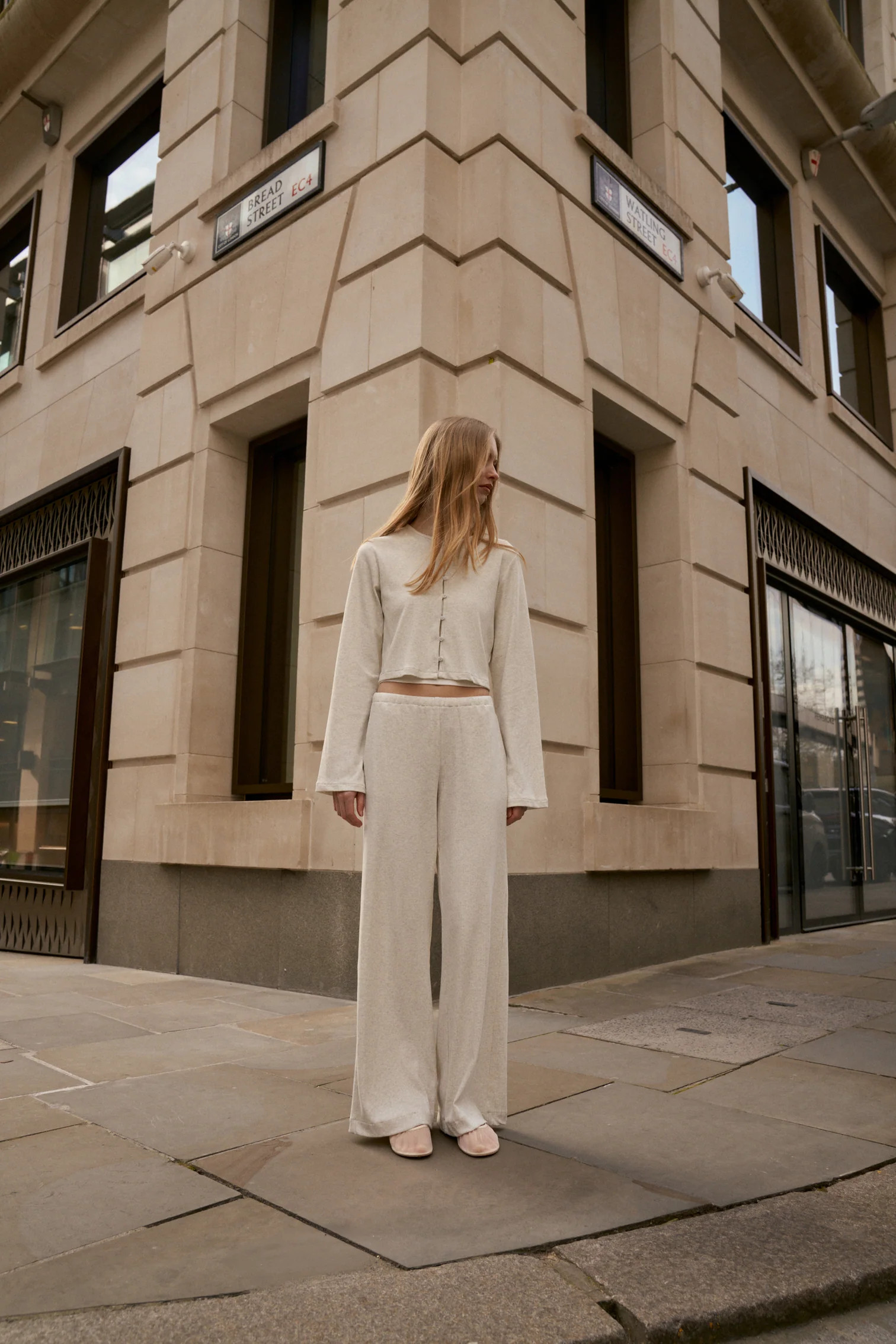 RIBBED BUTTON THROUGH TOP - GREY | The Couture Club