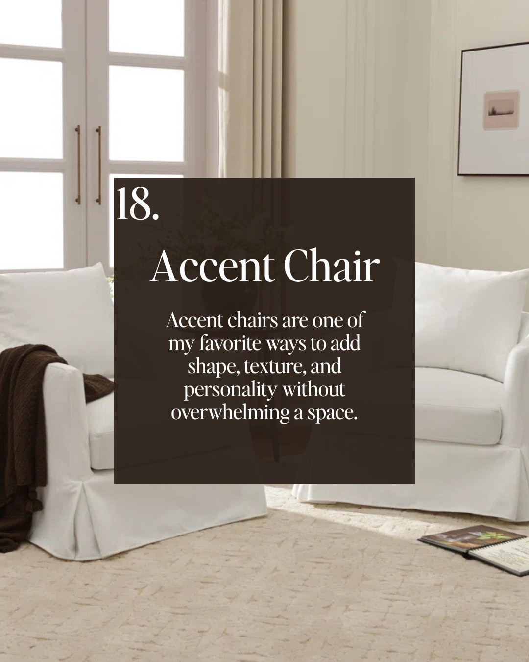 Accent chairs from Amazon!