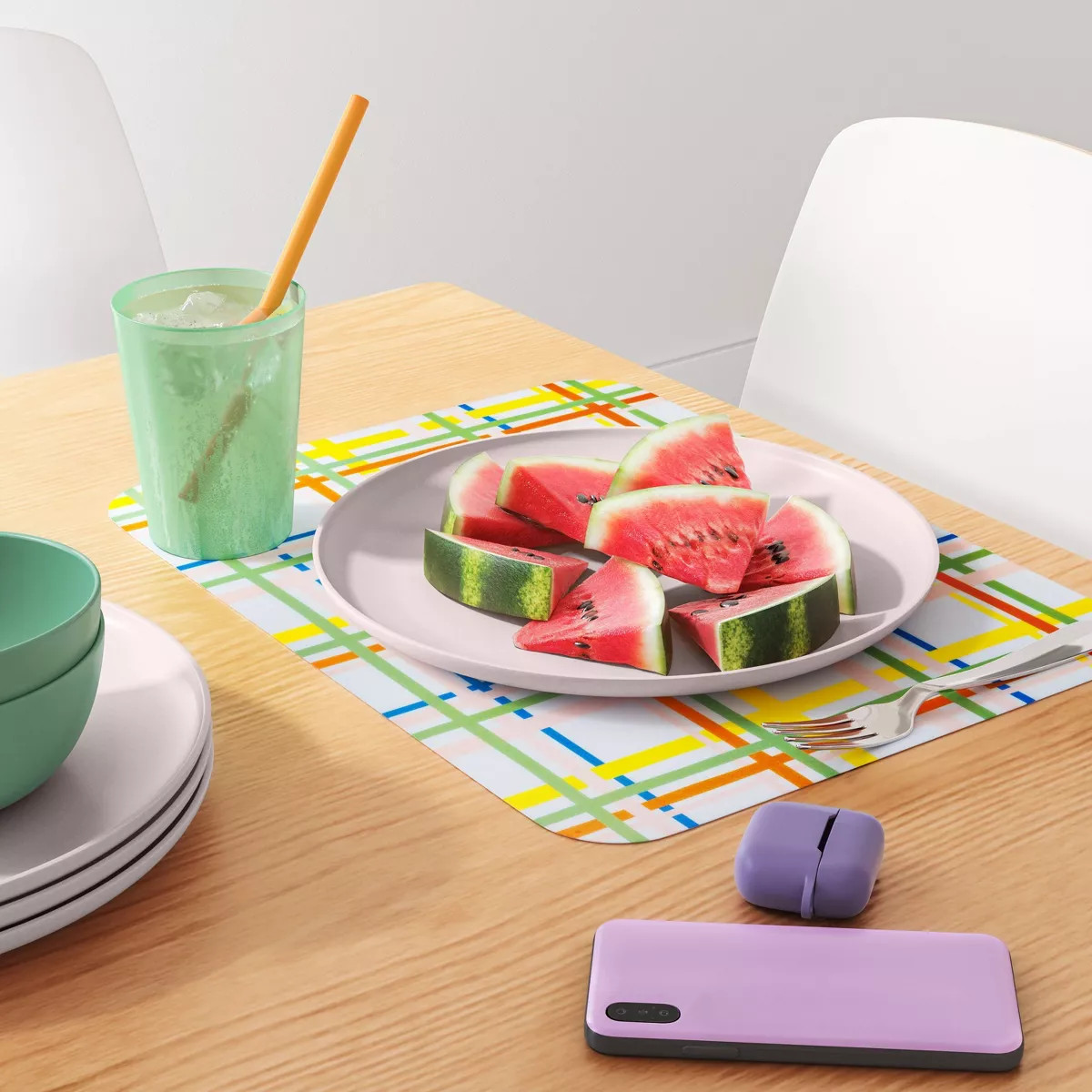 12"x16" Plaid Placemat - Room Essentials™ | Target