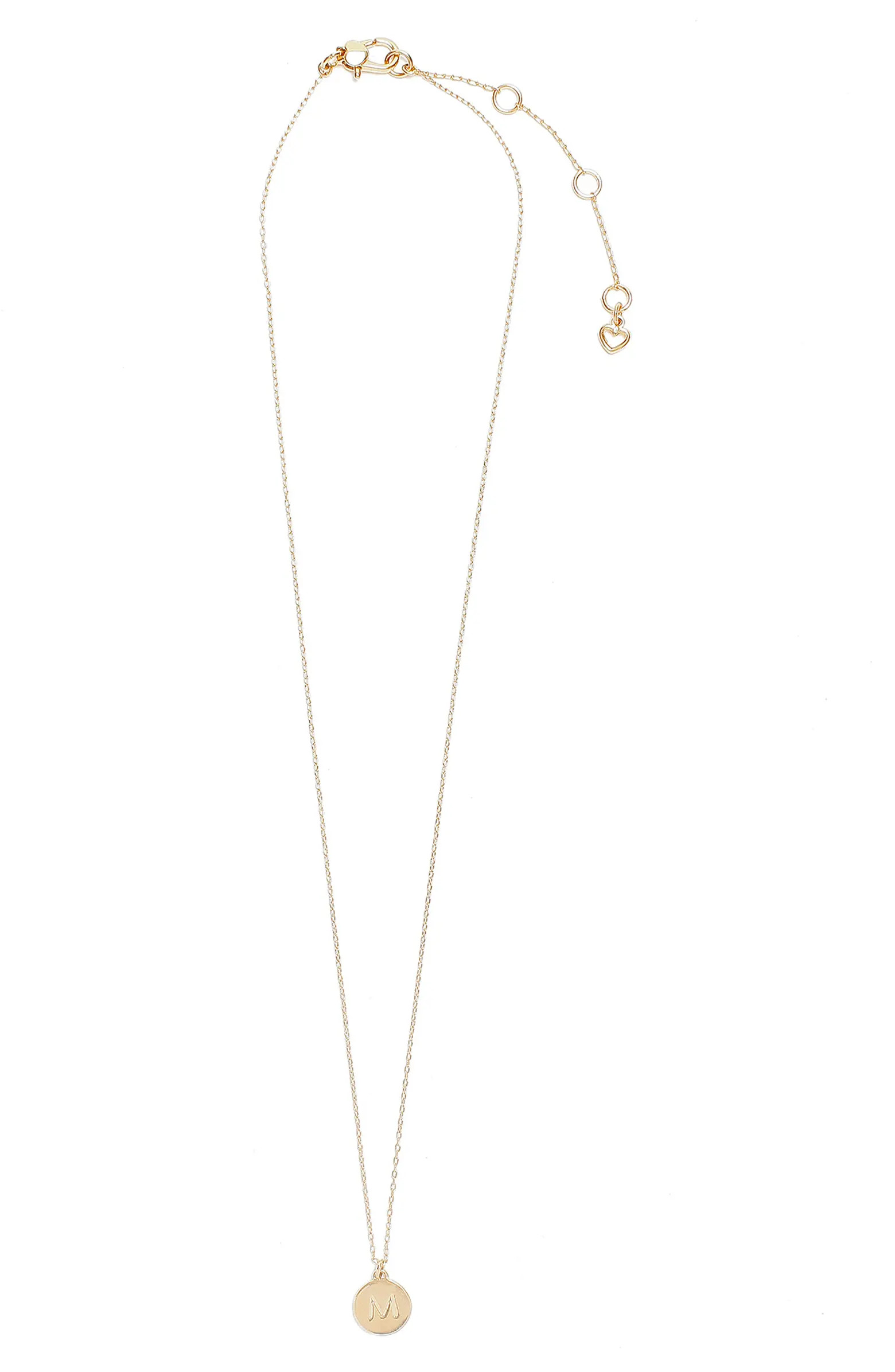 mini initial pendant necklace | Nordstrom