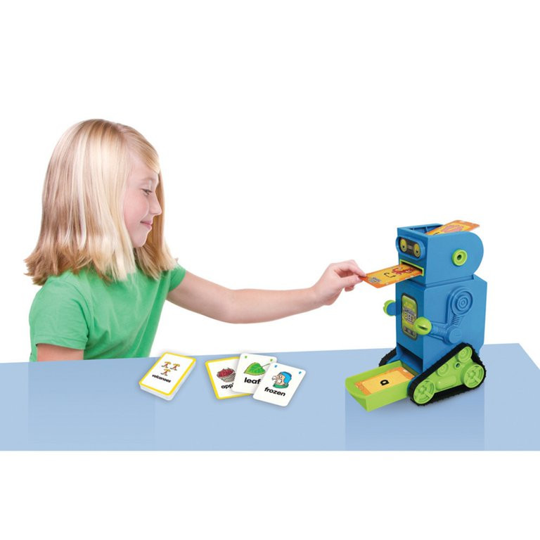 Junior Learning Flashbot Flash Card Robot, Includes 20 Demonstration Flash Cards - Walmart.com | Walmart (US)