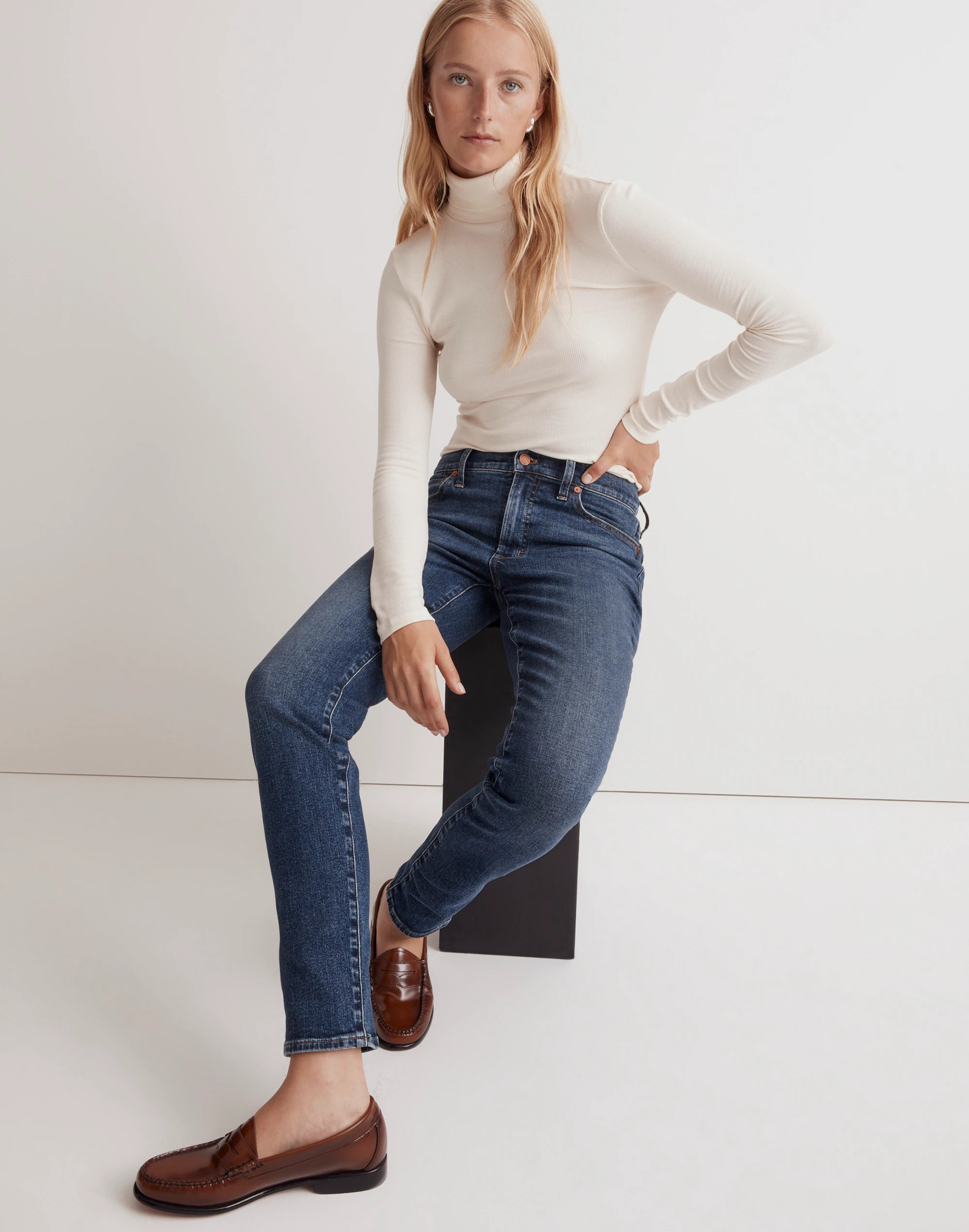 The Perfect Vintage Jean in Deming Wash | Madewell