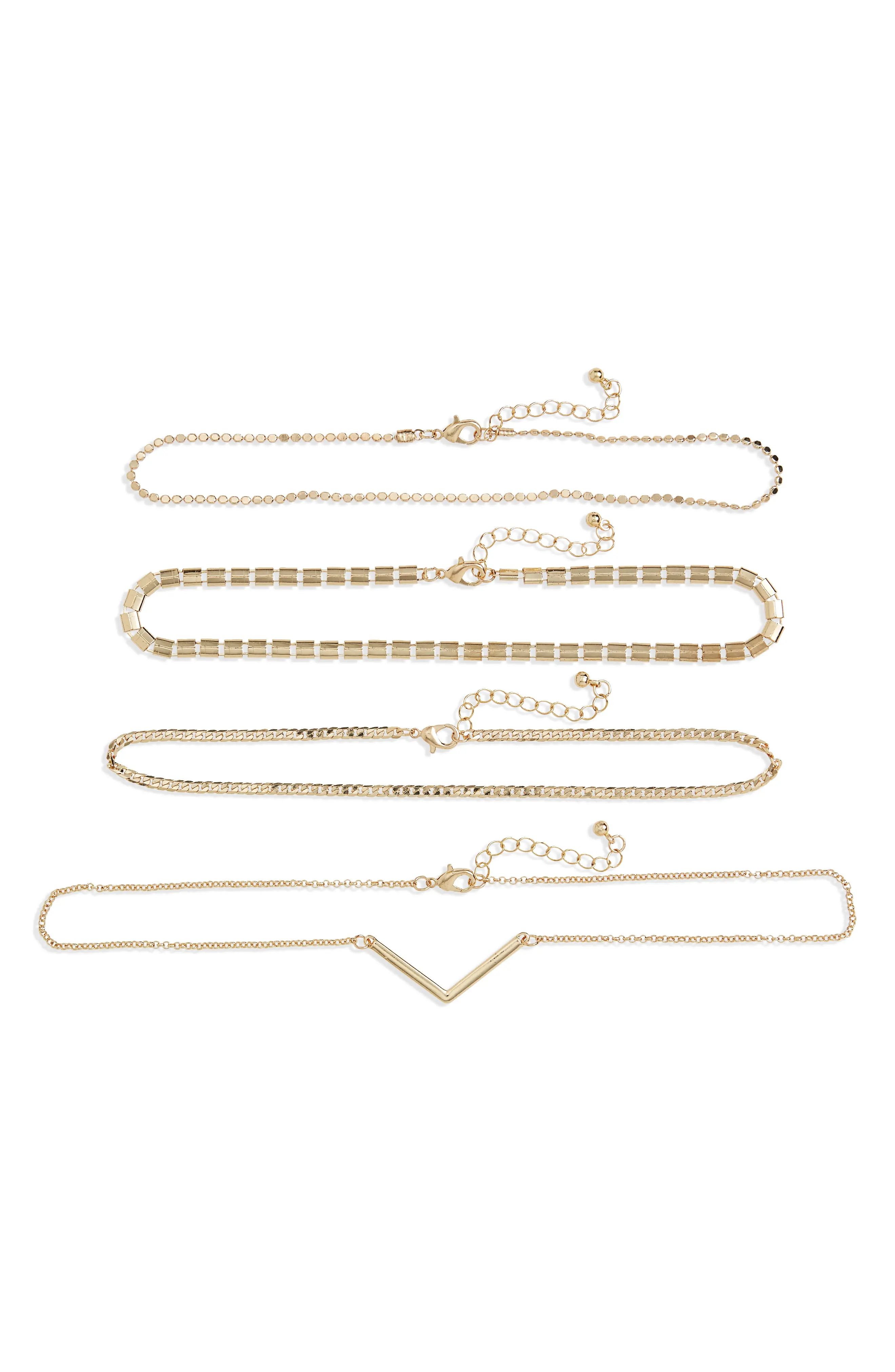 4-Pack Chokers | Nordstrom