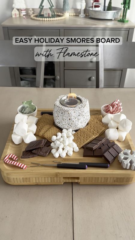 Indoor fire pit and smores board 

#LTKHoliday #LTKSeasonal #LTKGiftGuide