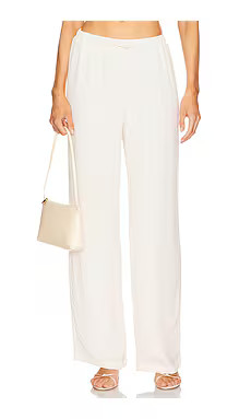 LOBA Greta Drawstring Pants in Ivory from Revolve.com | Revolve Clothing (Global)