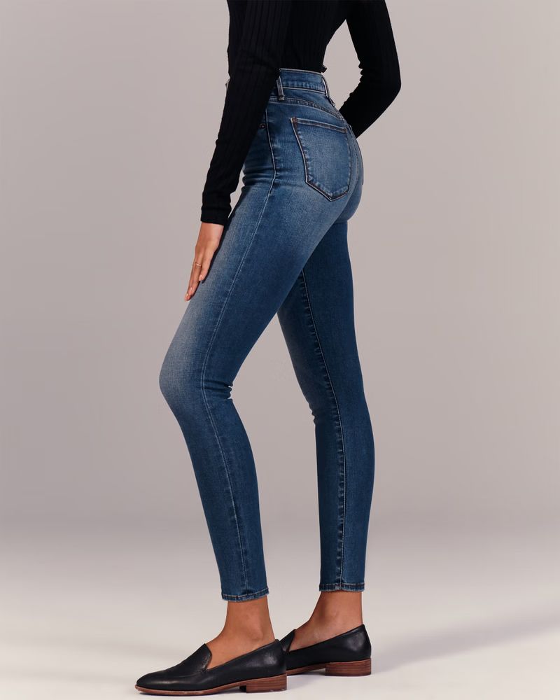 Ultra High Rise Super Skinny Ankle | Abercrombie & Fitch (US)