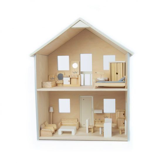 GROVE. Grow With Love Wooden Dollhouse | The Tot