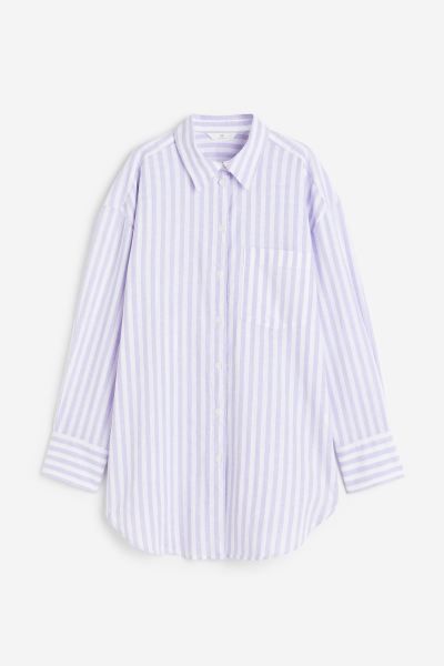 Linen-blend shirt | H&M (UK, MY, IN, SG, PH, TW, HK)