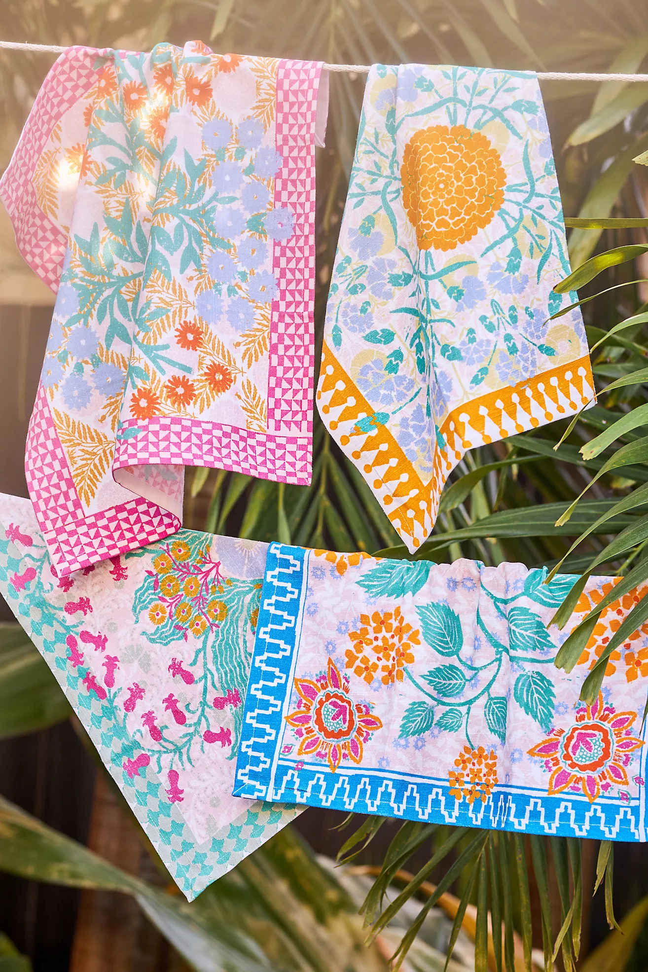 Ellen Merchant Napkins, Set of 4 | Anthropologie (US)