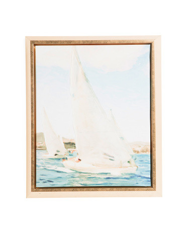 19x23 Sail Boats Wall Art | TJ Maxx