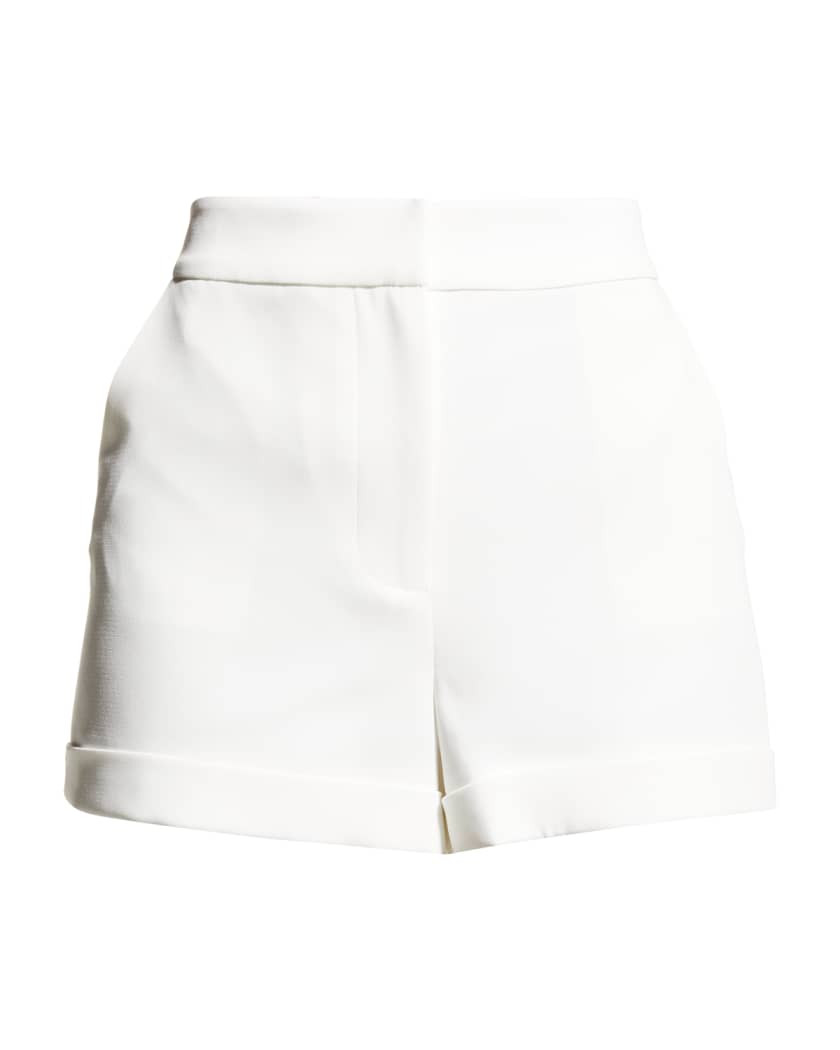 Cinq a Sept Elaine Crepe Shorts | Neiman Marcus