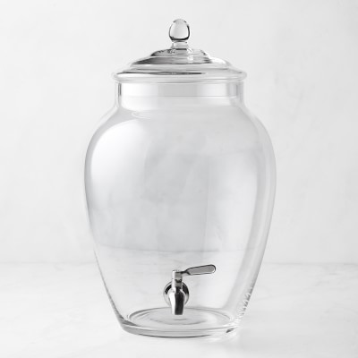 Round Glass Beverage Dispenser | Williams-Sonoma