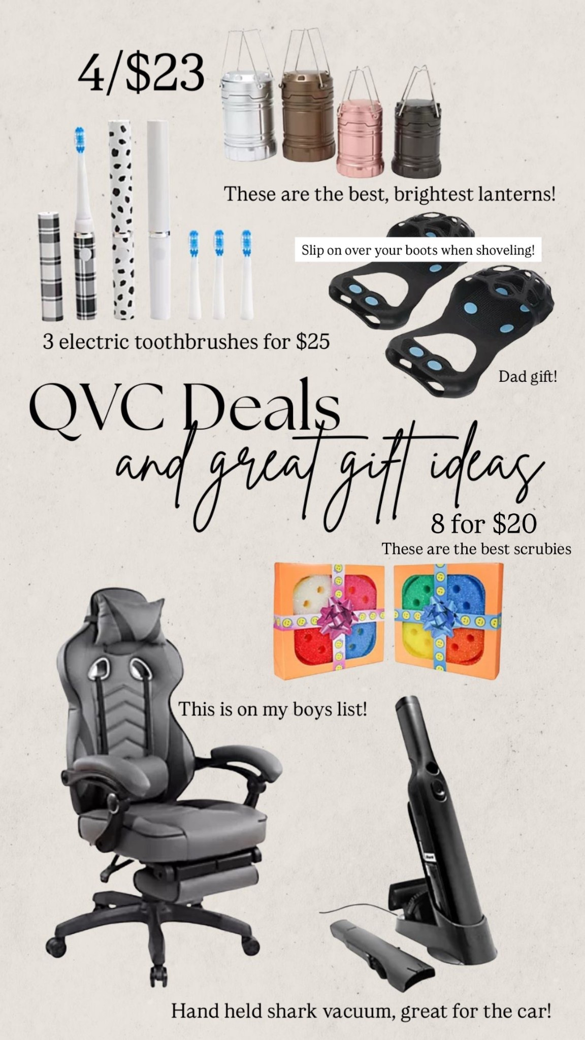 Great Gifts for all the different people on your list from @qvc ! 

#qvclove #ad 

#LTKHoliday #LTKGiftGuide #LTKSaleAlert