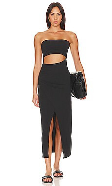 LSPACE Corsica Dress in Black from Revolve.com | Revolve Clothing (Global)
