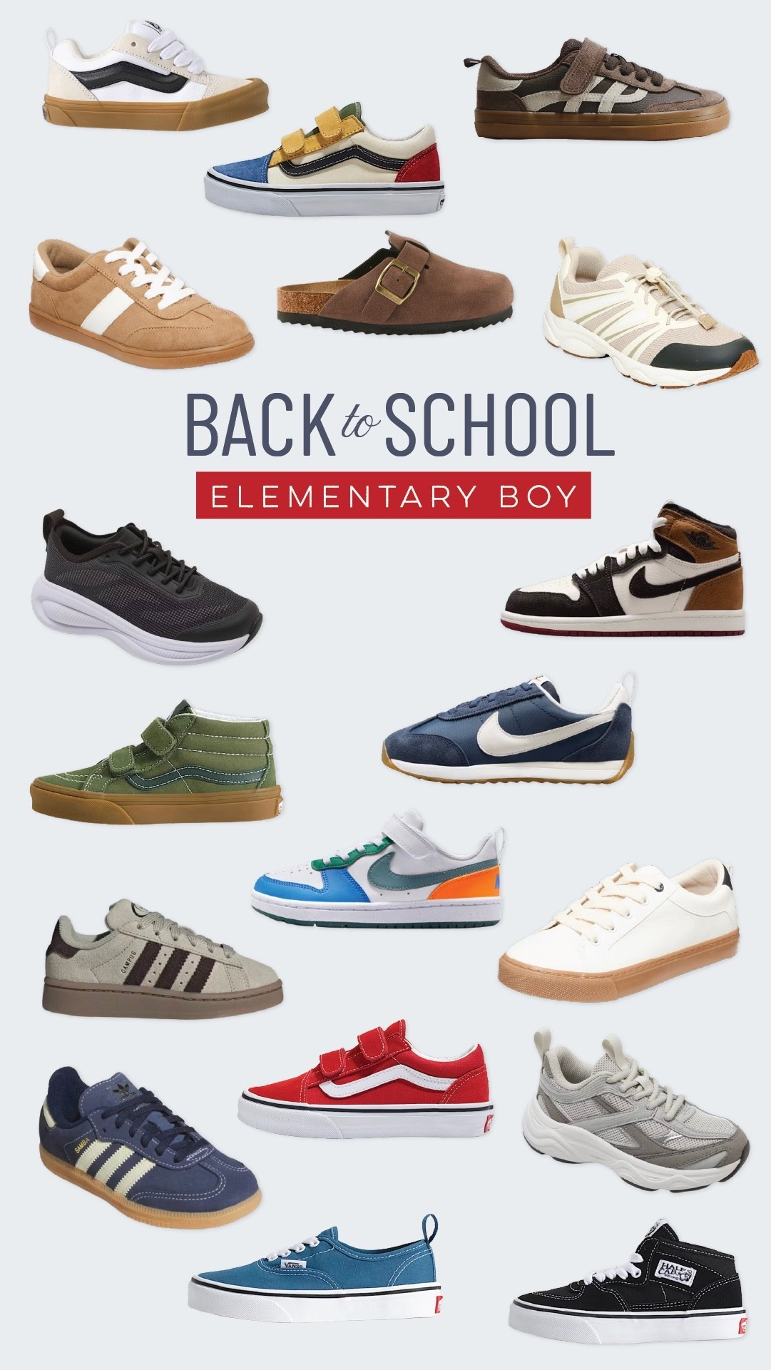 The countdown to the first day of school is on! We've gathered all our favorite sneakers and everyday shoes to help him step into the new school year in style.

#BackToSchoolShopping #ElementaryFashion #SneakerFinds

#LTKmomlife #LTKKids #LTKSeasonal