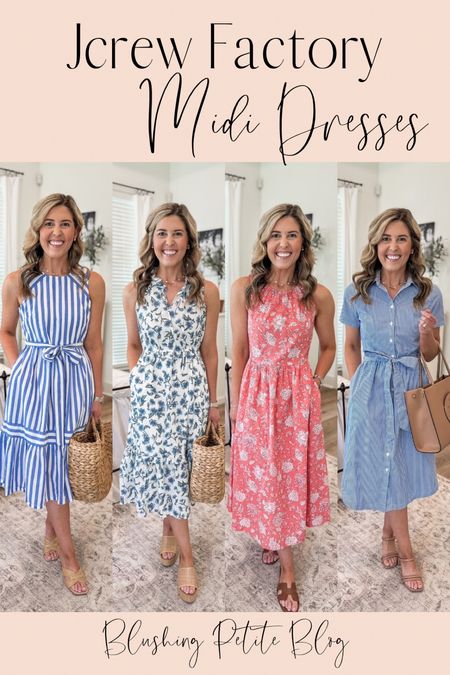 Spring midi dresses on sale 50% off!

Dress 1- 00P (runs tts, petite sizing is limited but I think regular sizing would work well, just a little longer), on sale for $39
Heels- size 6 tts

Dress 2- 00P (reg sizing would work too, just a little longer) on sale for $35
Platform heels- size 6, tts

Dress 3- 00P (reg sizing would fit more like a maxi dress), 50% off
Sandals- go up 1/2 size 

Dress 4- 00P (tts), heels run tts, on sale $34

Dresses/ spring dresses/ midi dress/ maxi dress/ floral dresses

#LTKsalealert #LTKfindsunder50 #LTKSeasonal