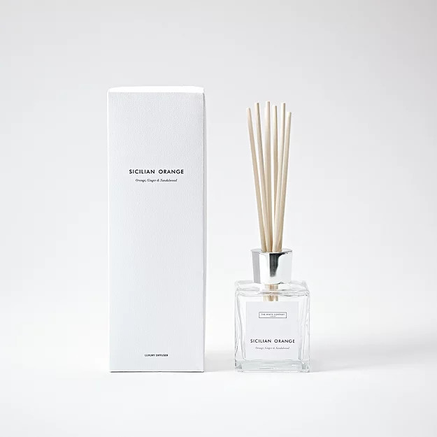 Sicilian Orange Luxury Diffuser | The White Company UK & ROW
