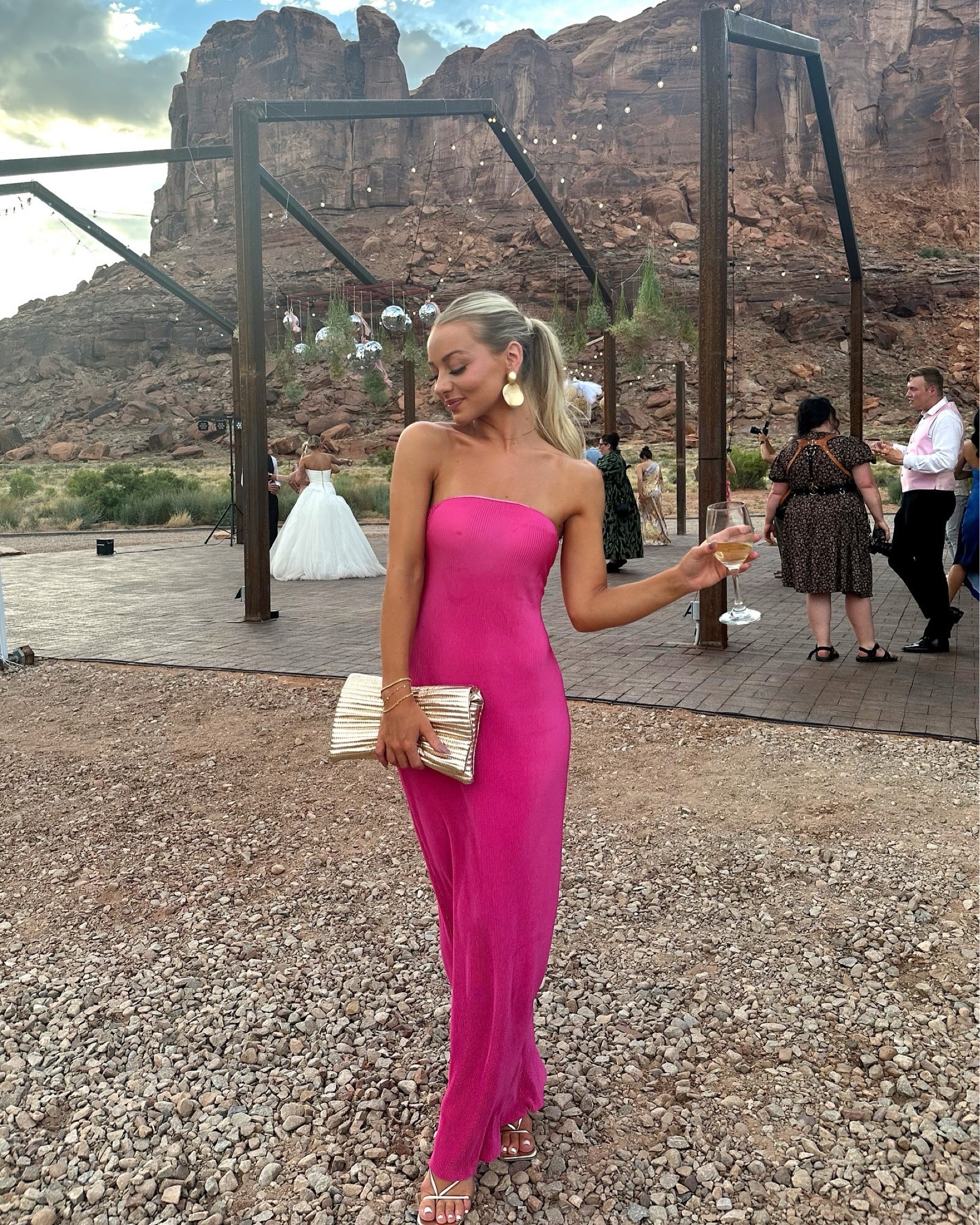 wedding guest dress
wearing XS