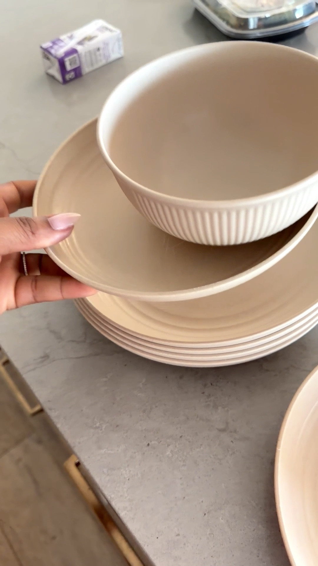 My dish set is on sale for $17!