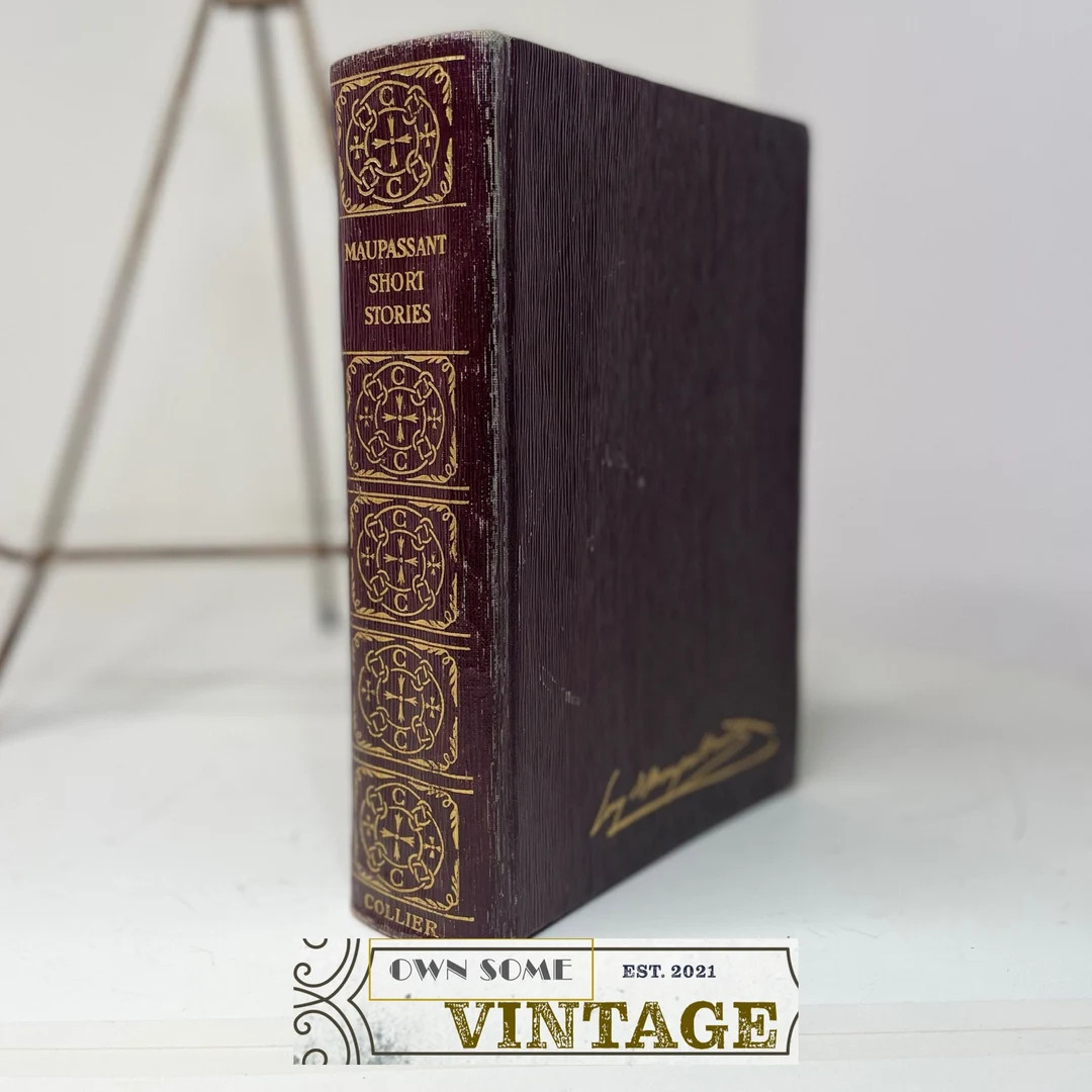 Antique Books | Collection of Short Stories | Famous French Author | Perfect Addition To Your Col... | Etsy (US)