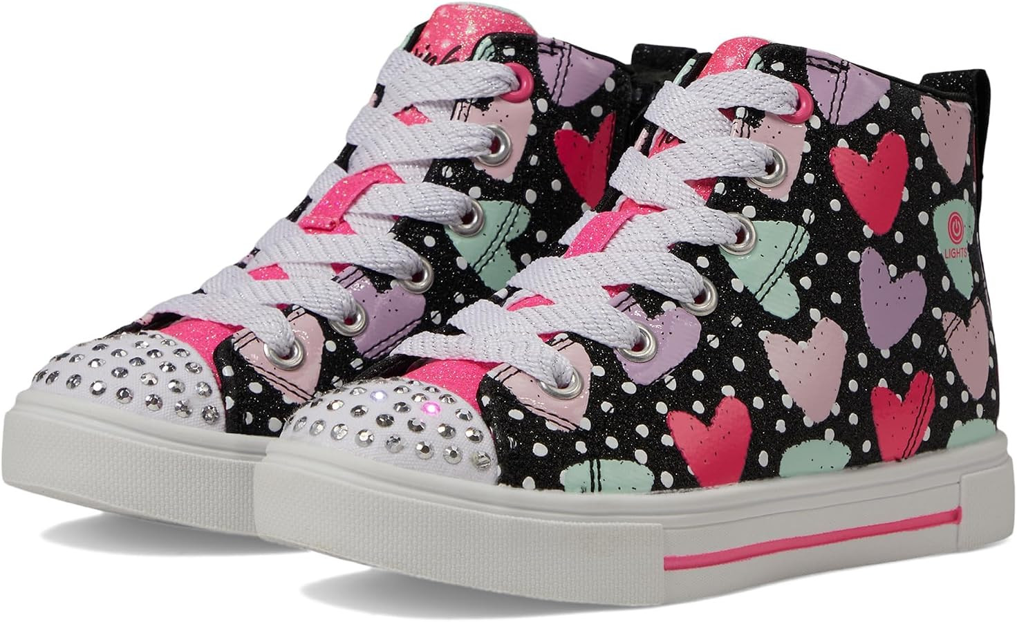 Skechers Girl's Twinkle Sparks (Little Kid) Sneaker | Amazon (US)