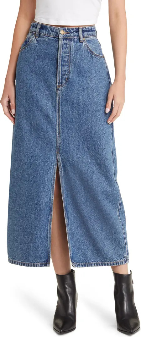 Chicago Denim Maxi Skirt | Nordstrom