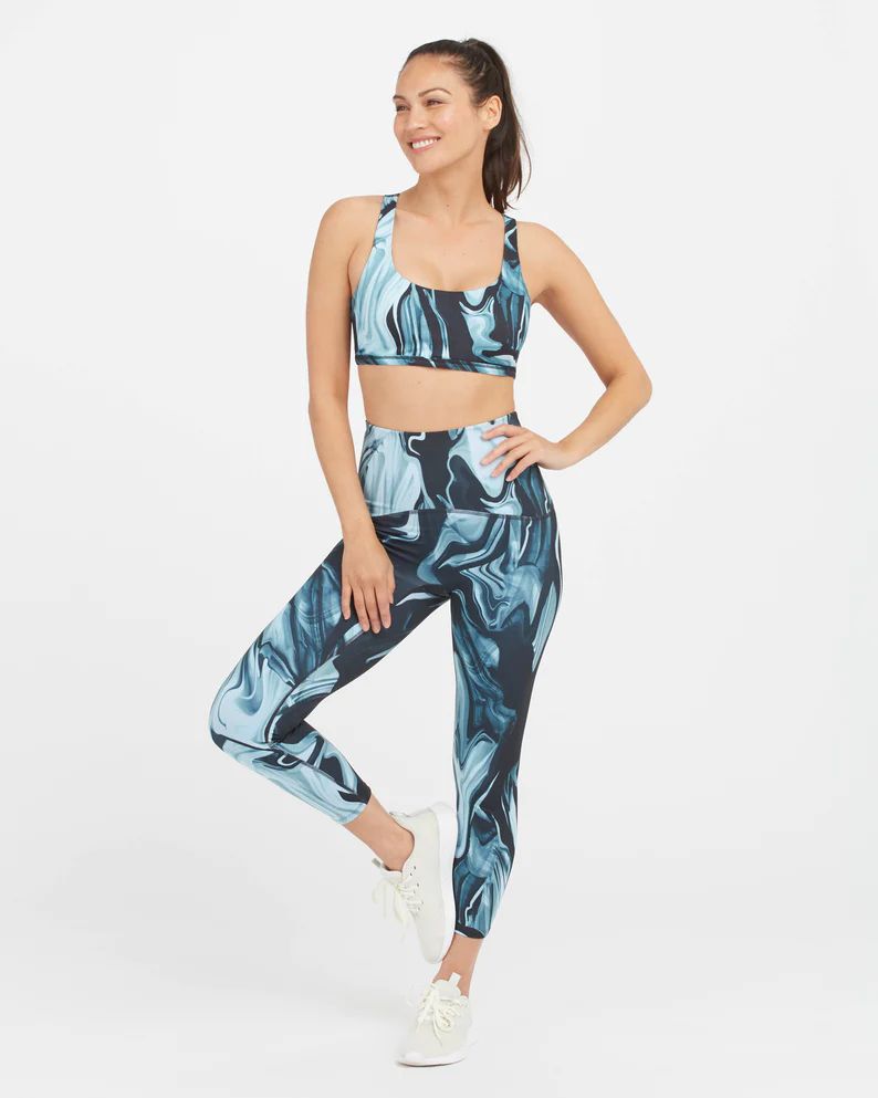 Booty Boost® Active Marbled 7/8 Leggings | Spanx