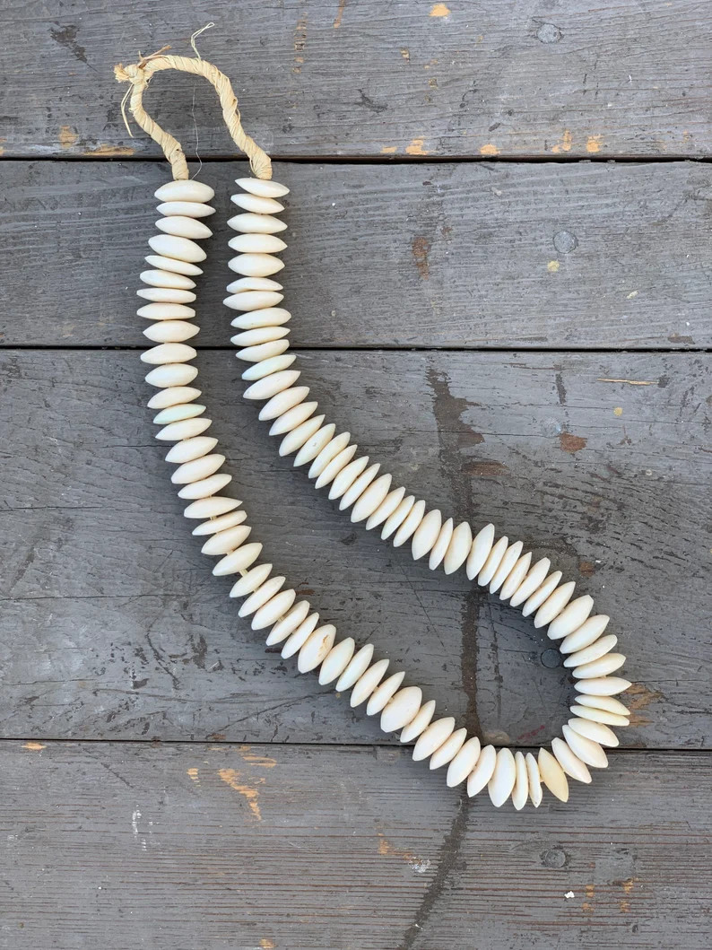 13” Bone Bead strand (Free Shipping) | Etsy (US)