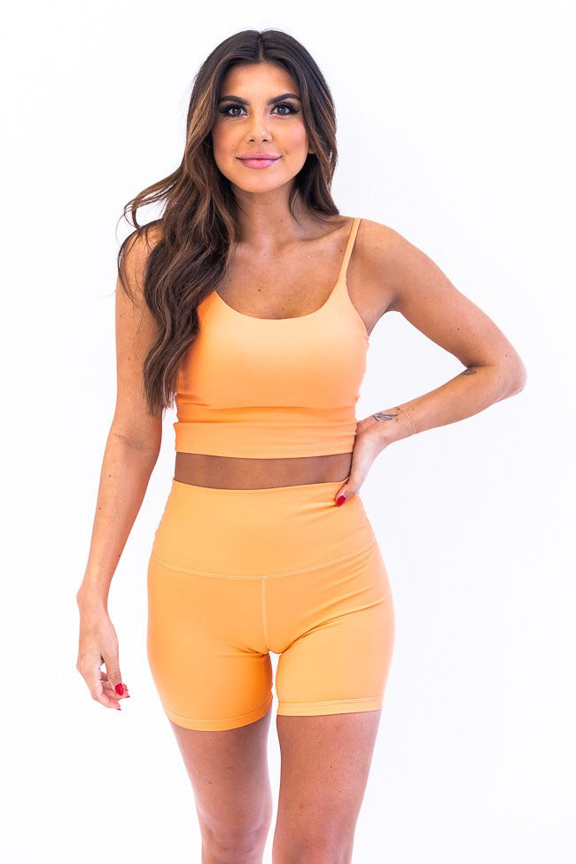 Let's Seize The Day Orange Bra Top FINAL SALE | The Pink Lily Boutique